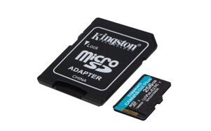 MicroSDHC 256GB + Adapter